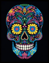 Load image into Gallery viewer, Neon Sugar Skull