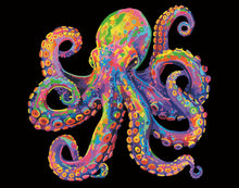 Load image into Gallery viewer, Neon Octopus