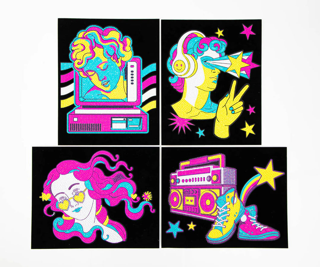 Neon Retro Classic (4Pk)