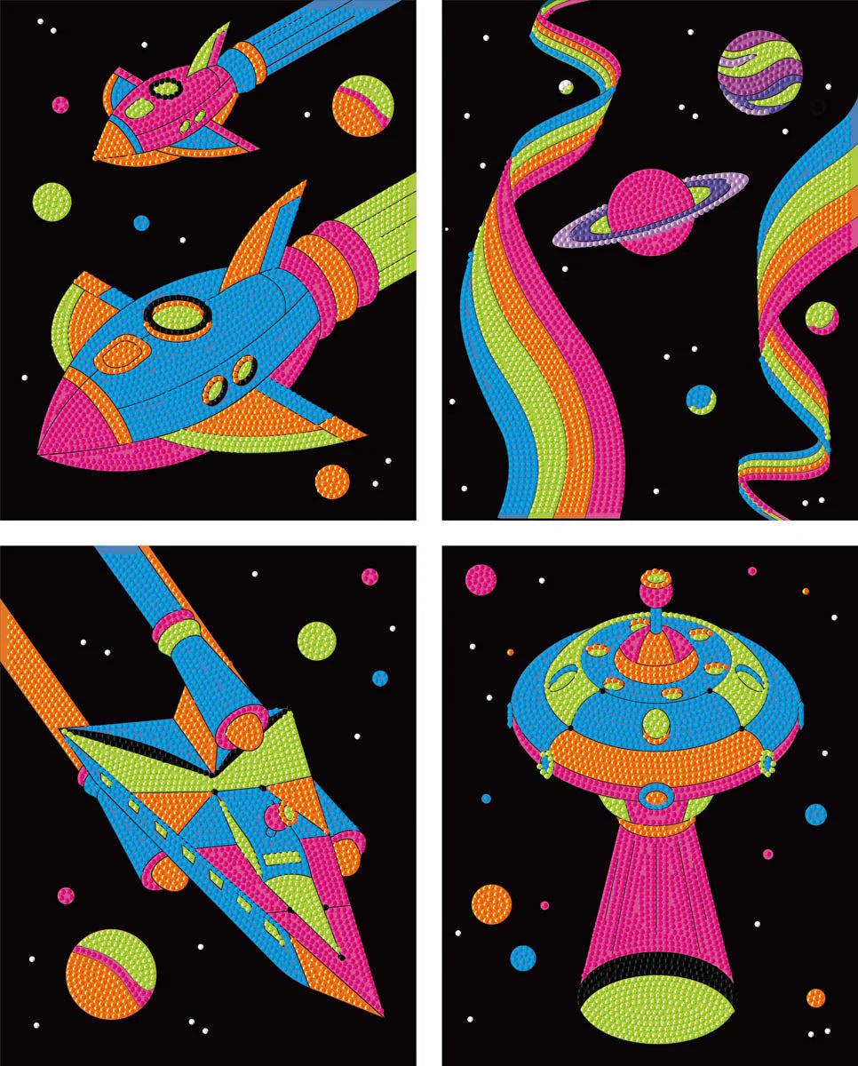 Neon Space (4Pk)