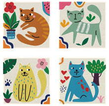 Load image into Gallery viewer, I Love Cats (4Pk) - Mini Dotz
