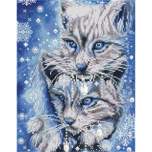 Blue Winter Lynx