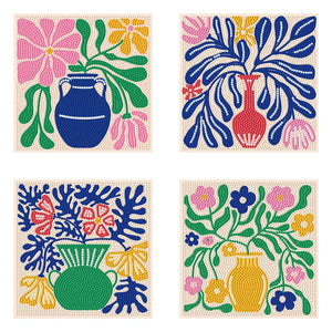 Deco Vases (4Pk) - Mini Dotz