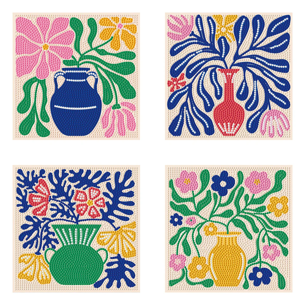 Deco Vases (4Pk) - Mini Dotz