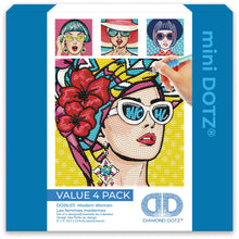 Load image into Gallery viewer, Modern Women (4Pk) - Mini Dotz
