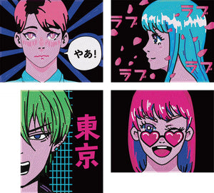 Neon Anime (4Pk)