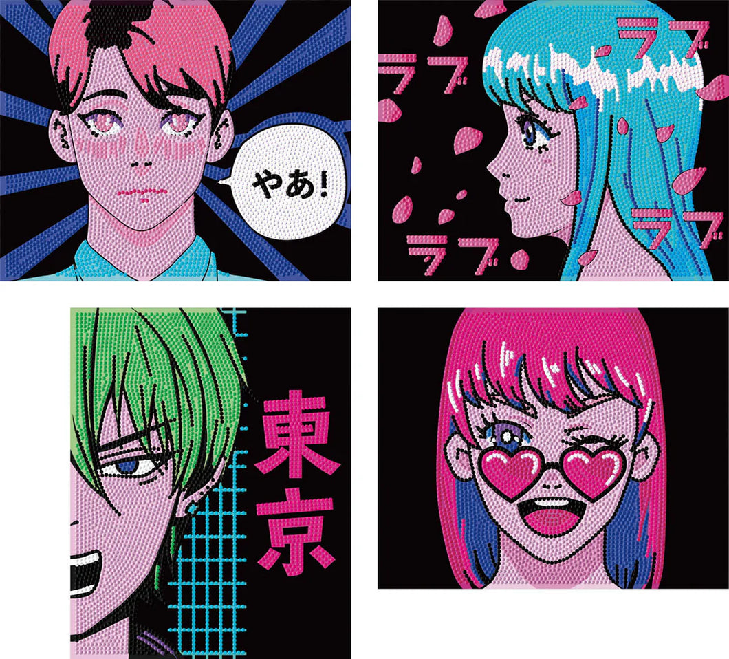 Neon Anime (4Pk)